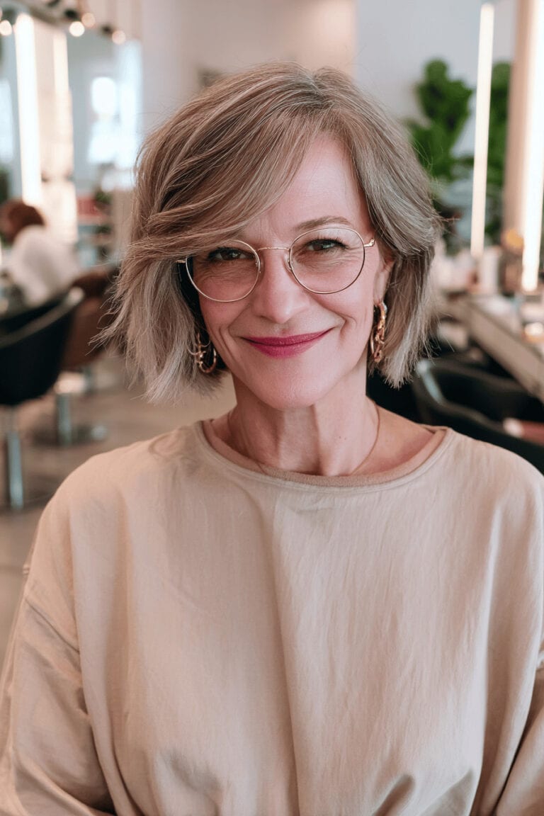 Strahlend Schon Mit 70 Brille Die Schonsten Frisuren Fur Siefeed