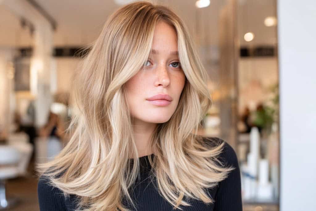 15 charmante Styling-Optionen für mittellange Haare in Blond, die für frischen Schwung sorgen