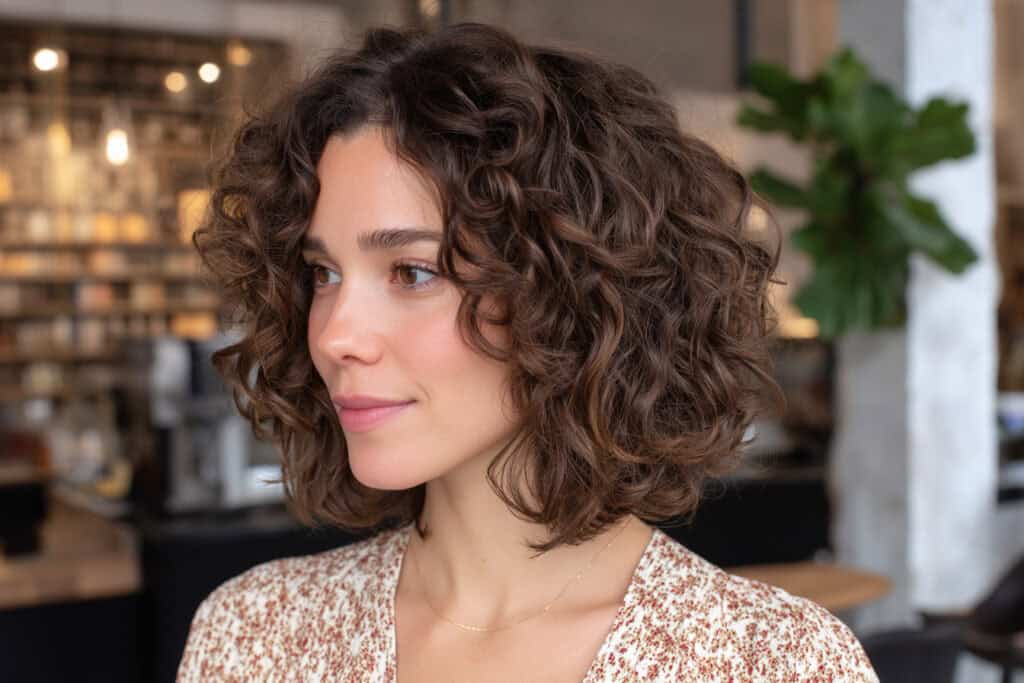 13 kreative Frisuren-Ideen für mittellanges Haar mit Locken, die deinen Look aufwerten