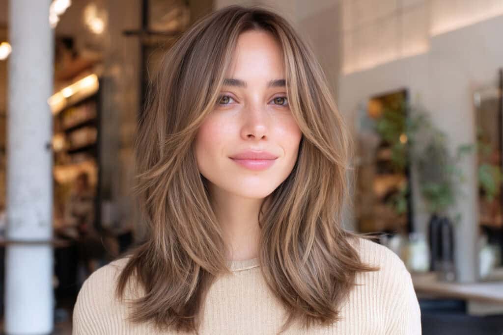 11 stylische Wege, wie gestufte Schnitte mittellangem Haar frischen Schwung verleihen