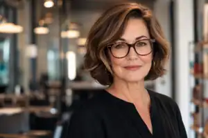 27 inspirierende Frisuren-Ideen für Frauen ab 50, die perfekt mit Brille harmonieren