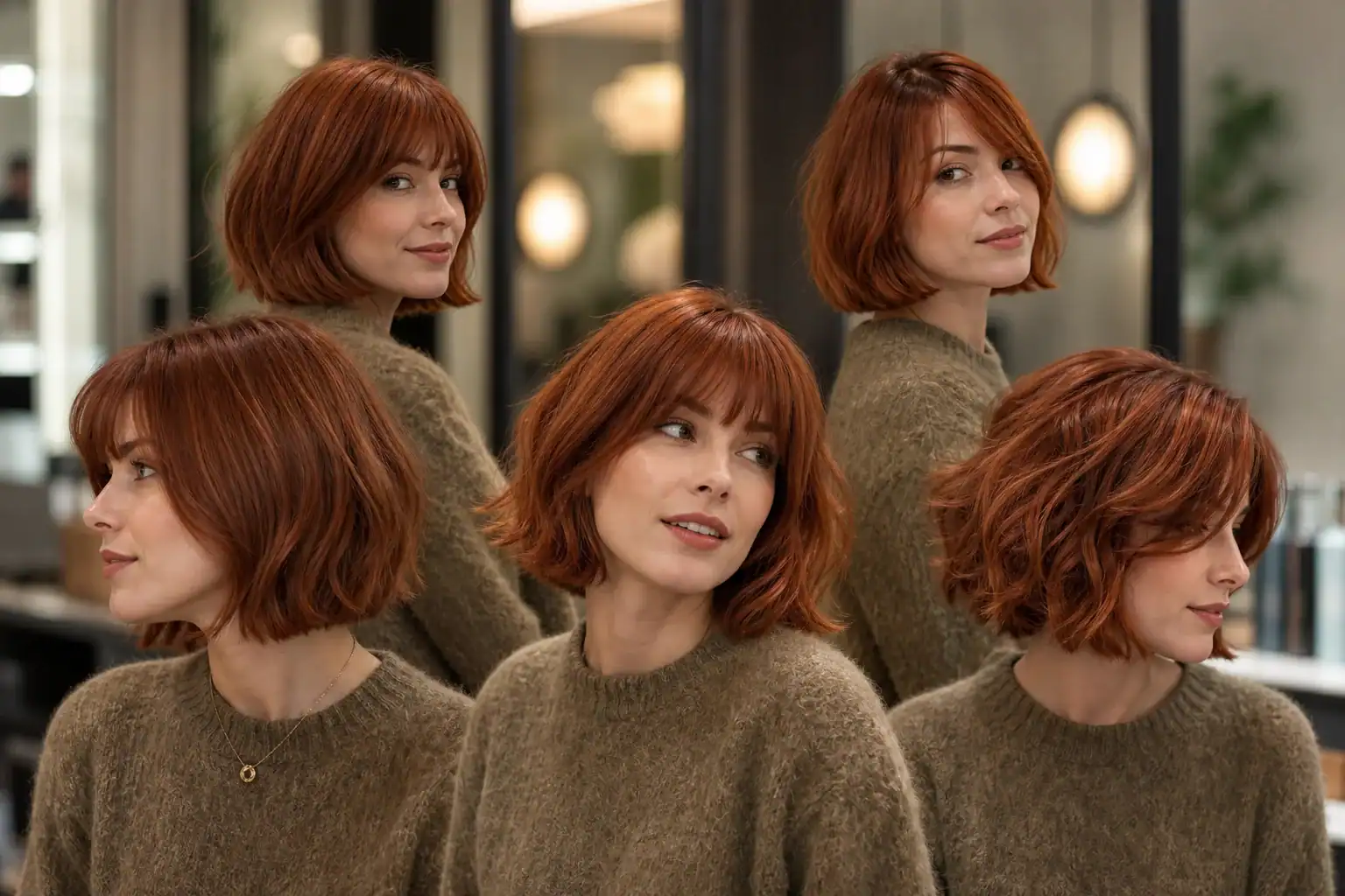 15 inspirierende Ideen, wie rote Bob Frisuren deinen Look auffrischen