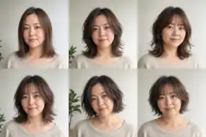 13 Frisuren für mittellanges Haar bei rundem Gesicht und dünnem Haar mit mehr Volumen