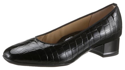 Ara Pumps Graz mit Blockabsatz, schwarz
