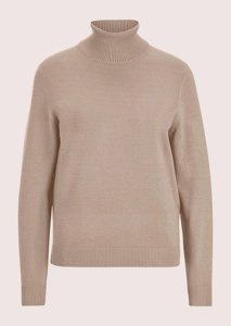 Feinstrickpullover mit Stehkragen