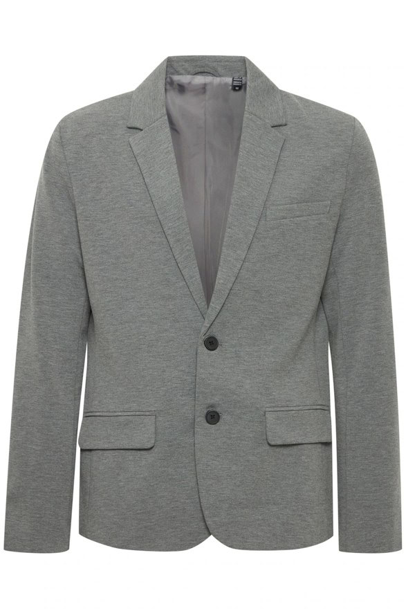 Blend Jersey-Sakko mit Reverskragen, grau