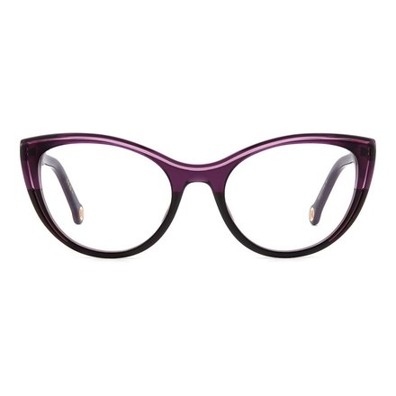 Dunkelviolette Cat-Eye mit hellem Innenrand · Carolina Herrera
