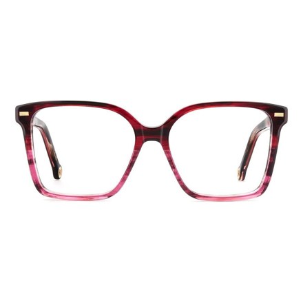 Eckform in Rosé mit Bordeaux · Carolina Herrera
