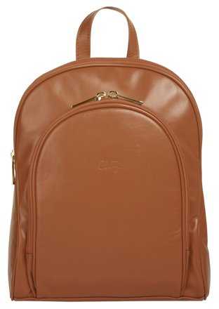 Cluty Lederrucksack, cognac
