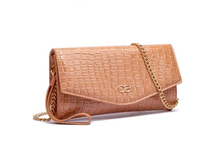 Collezione Alessandro Clutch in Lackoptik, rosé