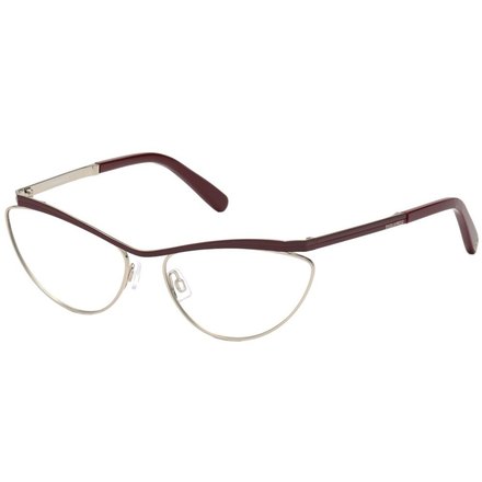 Feine Metall-Cat-Eye in Bordeaux · Dsquared2
