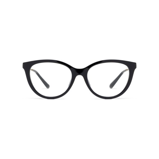 Kräftige Acetatfassung in Schwarz · Emporio Armani