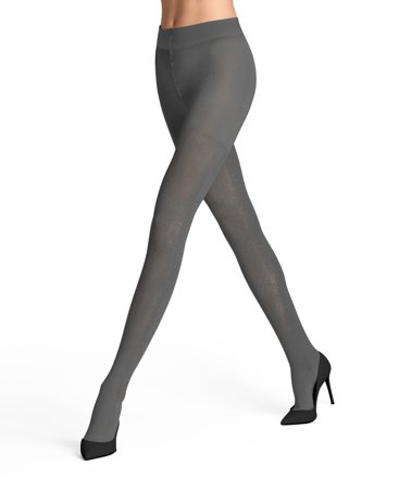 FALKE Feinstrumpfhose Fable Estate, flanellgrau