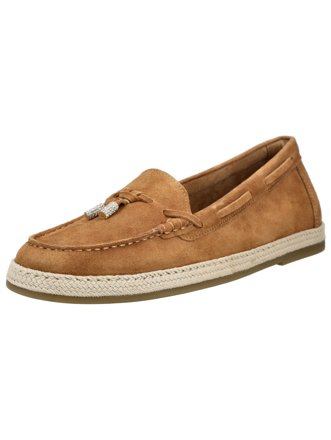 Gabor Slipper aus Leder, cognac