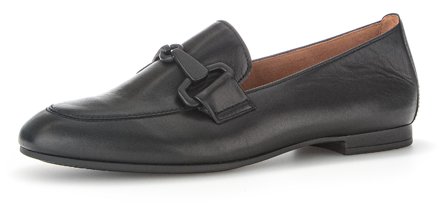 Gabor Slipper mit Lederinnensohle, schwarz