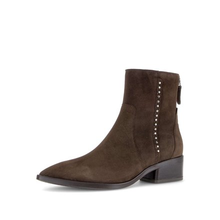 Gabor Stiefelette aus Veloursleder, braun