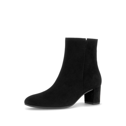 Gabor Stiefelette mit Blockabsatz, schwarz