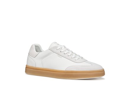Geox Baltimoore Ledersneaker, weiß