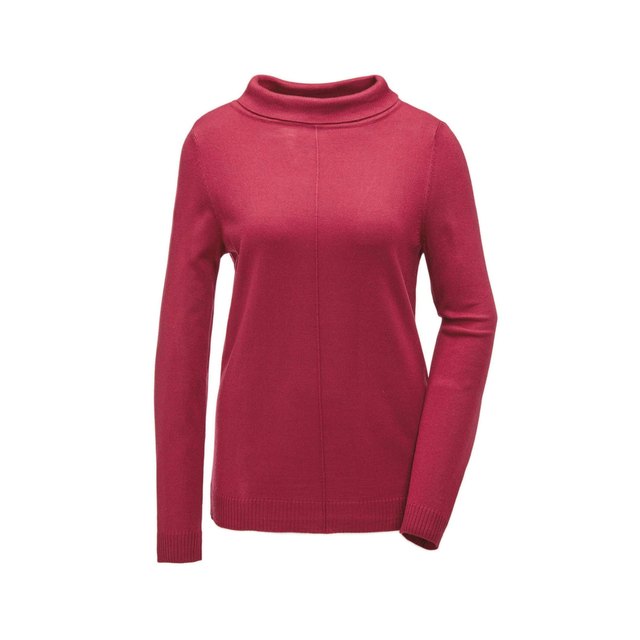 GOLDNER Strickpullover, beerenrot