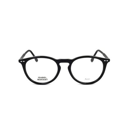 Runde schwarze Acetatfassung · Isabel Marant