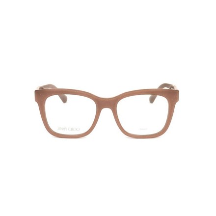 Eckform in Nude · Jimmy Choo