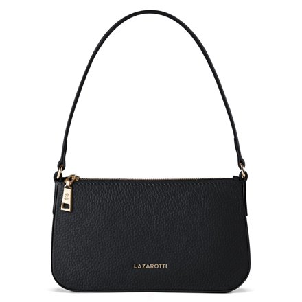 Lazarotti Leder-Pochette Bologna, schwarz