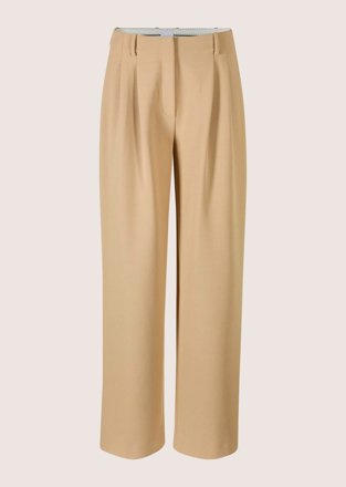 MADELEINE Palazzohose mit weitem Bein, beige