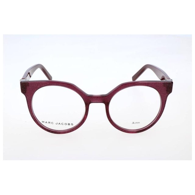 Runde Fassung in Bordeaux · Marc Jacobs