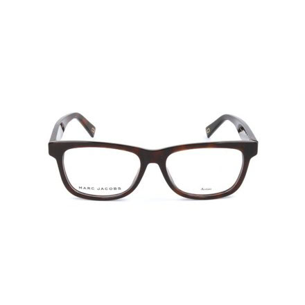 Schmale Fassung in dunklem Havanna · Marc Jacobs