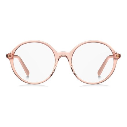 Große runde Fassung in transparentem Rosé · Marc Jacobs