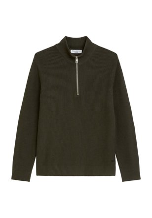 Marc O'Polo DENIM Strickpullover, dunkeloliv