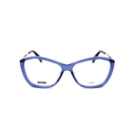 Blaue Katzenaugenform · Moschino