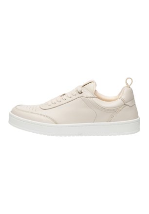 N91 Leder-Sneaker, creme