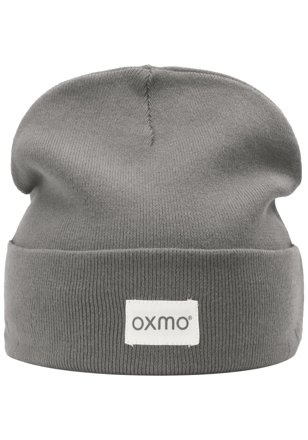 OXMO Beanie OXBiene, grau meliert