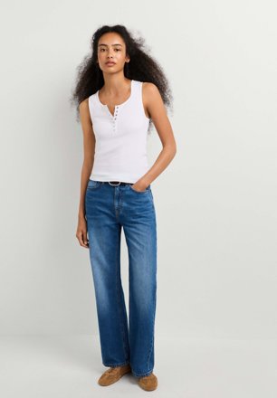 Pepe Jeans Straight Leg, mittelblau