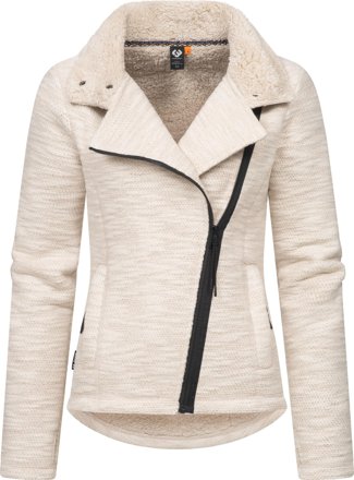 Ragwear Strickfleece-Jacke Saskie, creme