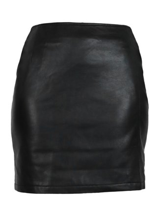 RICANO Lederrock Ria, schwarz