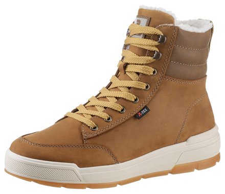 Rieker Sport Schnürboots aus Nubuk, camel