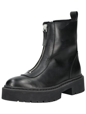 STEVE MADDEN Stiefelette mit Zipper, schwarz