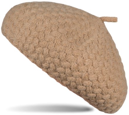 styleBREAKER Baskenmütze, camel