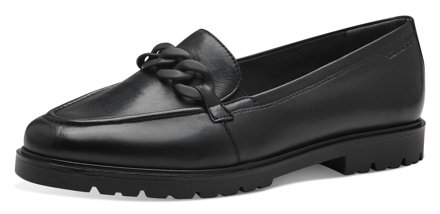 Tamaris Slipper mit Zierspange, schwarz