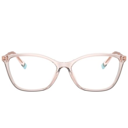 Nudefarbene Fassung mit türkisfarbenem Bügel · Tiffany & Co.