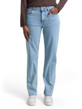 Tom Tailor Denim Straight Jeans Ella, hellblau