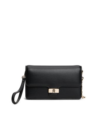 Tommy Hilfiger Clutch TH Heritage, schwarz