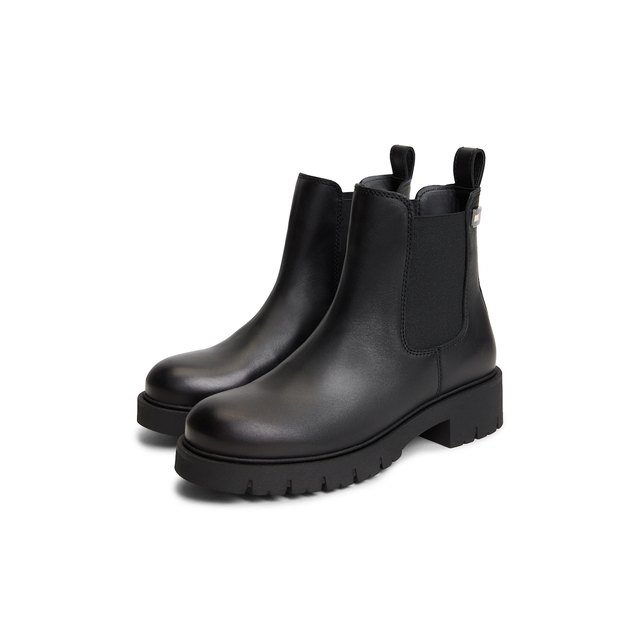 Tommy Jeans Chelseaboots, schwarz