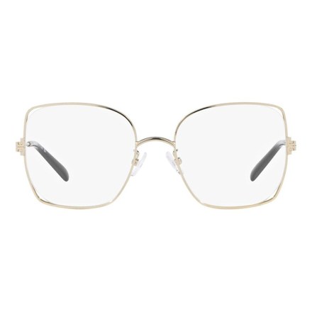 Eckige Metallfassung in Gold · Tory Burch