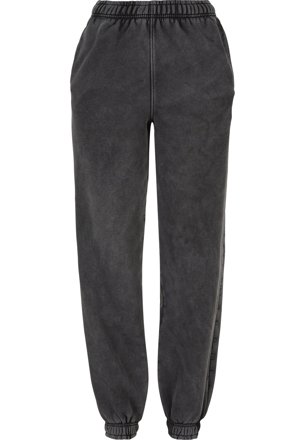 Urban Classics Stone-Washed Joggpants, schwarz
