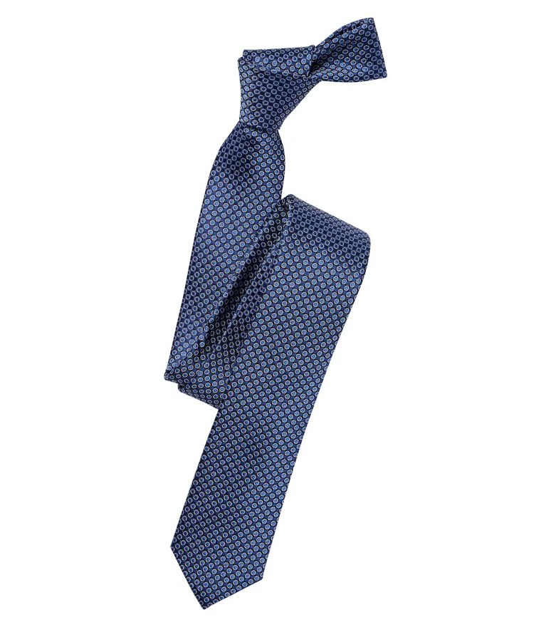 VENTI Krawatte fein gemustert, blau