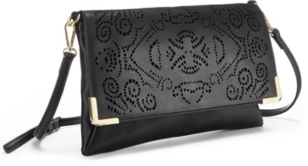 Vivance Clutch mit Kette, schwarz